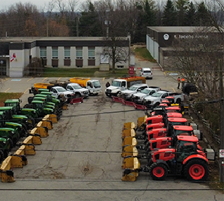 commercial landscaping tractors